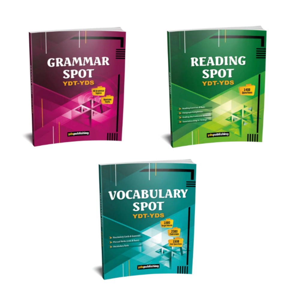 Yds Publishing Spot 3'Lü Set Grammar Spot Vocabulary Spot Reading Spot