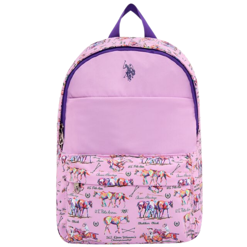 U.S. Polo Assn Piedra Sırt Çantası Okul Çantası Pembe PLCAN24344