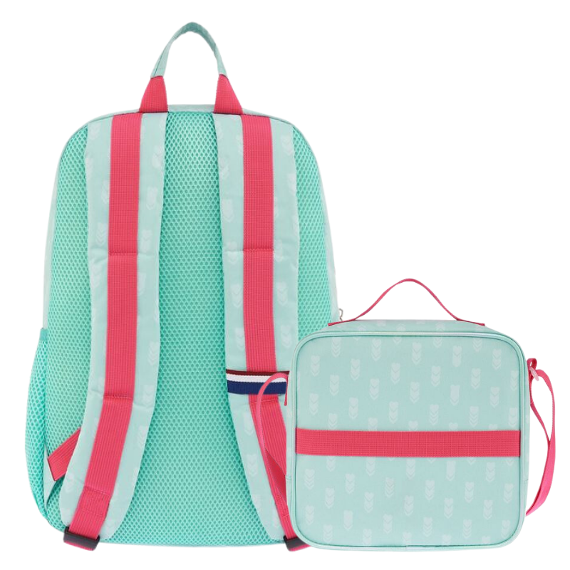 U.S. Polo Assn Innes Sırt Çantası Okul Çantası Beslenme Çantalı Set Yeşil PLCAN24224