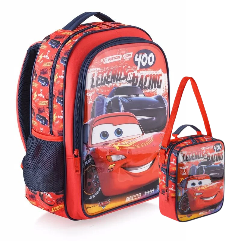 Frocx Cars Due Legend İlkokul Sırt Çantası Beslenme Çantalı OTTO-42194