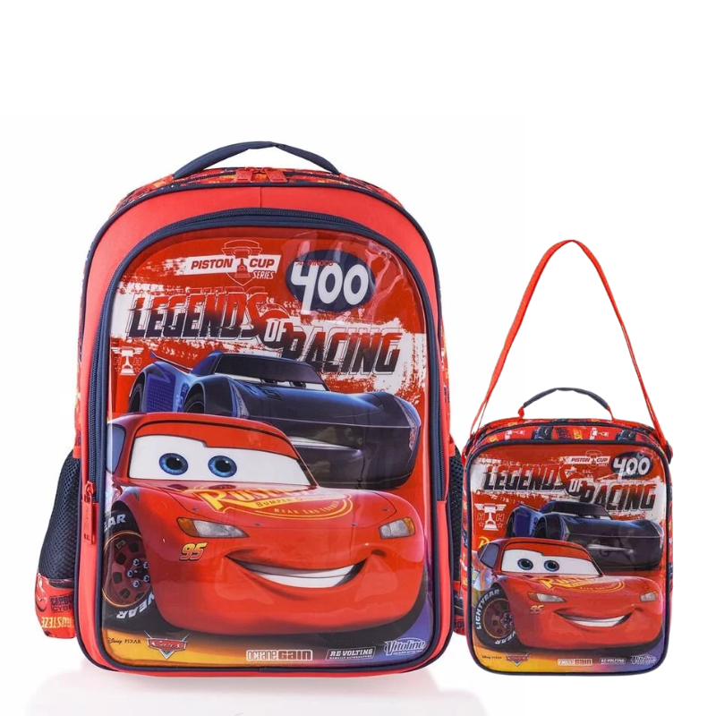 Frocx Cars Due Legend İlkokul Sırt Çantası Beslenme Çantalı OTTO-42194