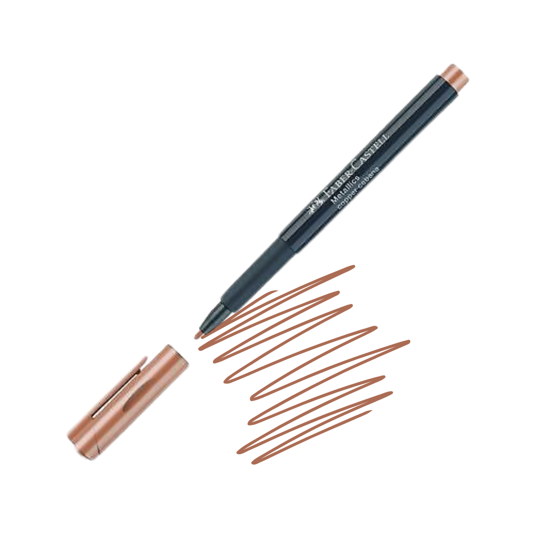 Faber Castell Metalik Marker Bakır