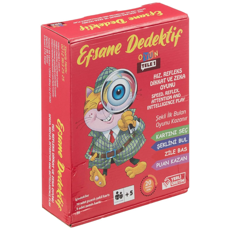 Efsane Dedektif Kutu Oyunu