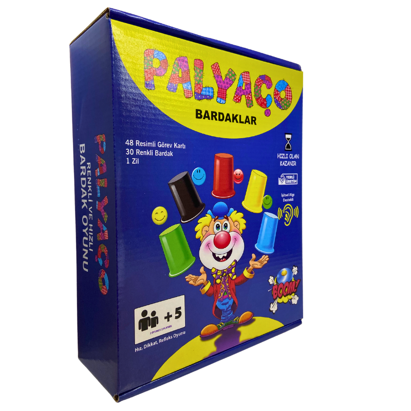 Palyaço Bardak Oyunu
