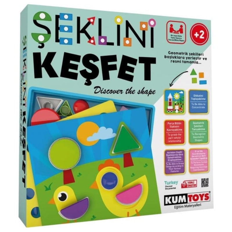 Redka Şeklini Keşfet Kutu Oyunu