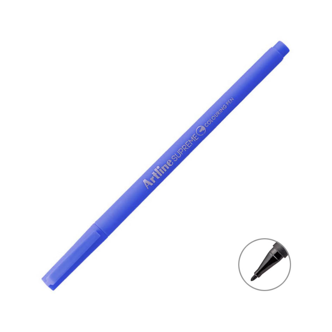 Artline Supreme Coloring Pen Keçe Uçlu Kalem 0.6 mm Royal Mavi