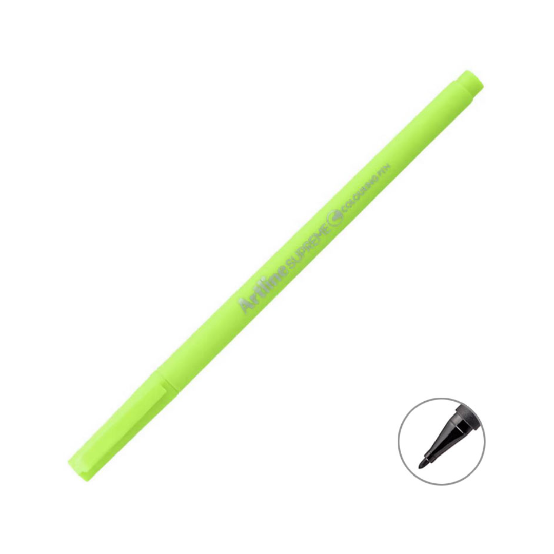 Artline Supreme Coloring Pen Keçe Uçlu Kalem 0.6 mm Açık Yeşil