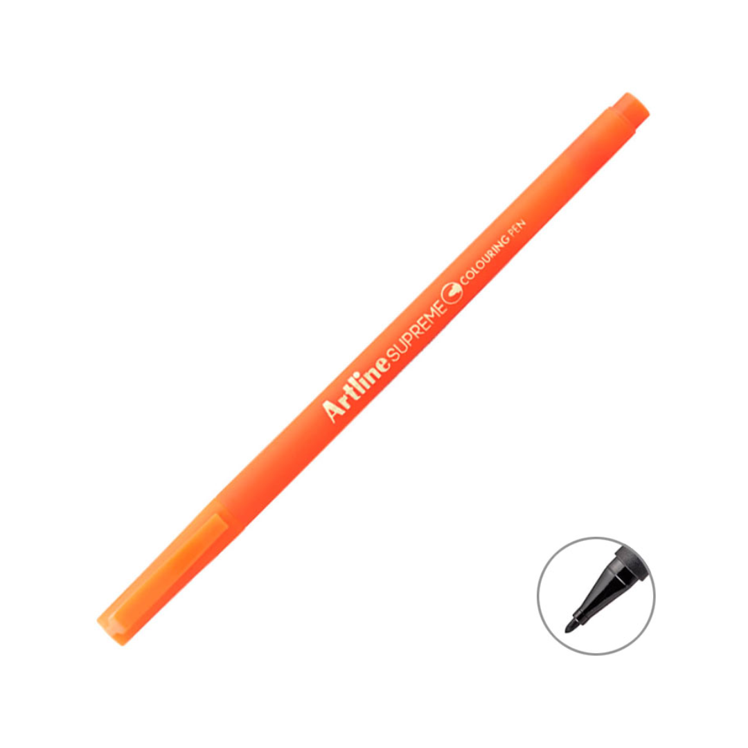 Artline Supreme Coloring Pen Keçe Uçlu Kalem 0.6 mm Koyu Turuncu