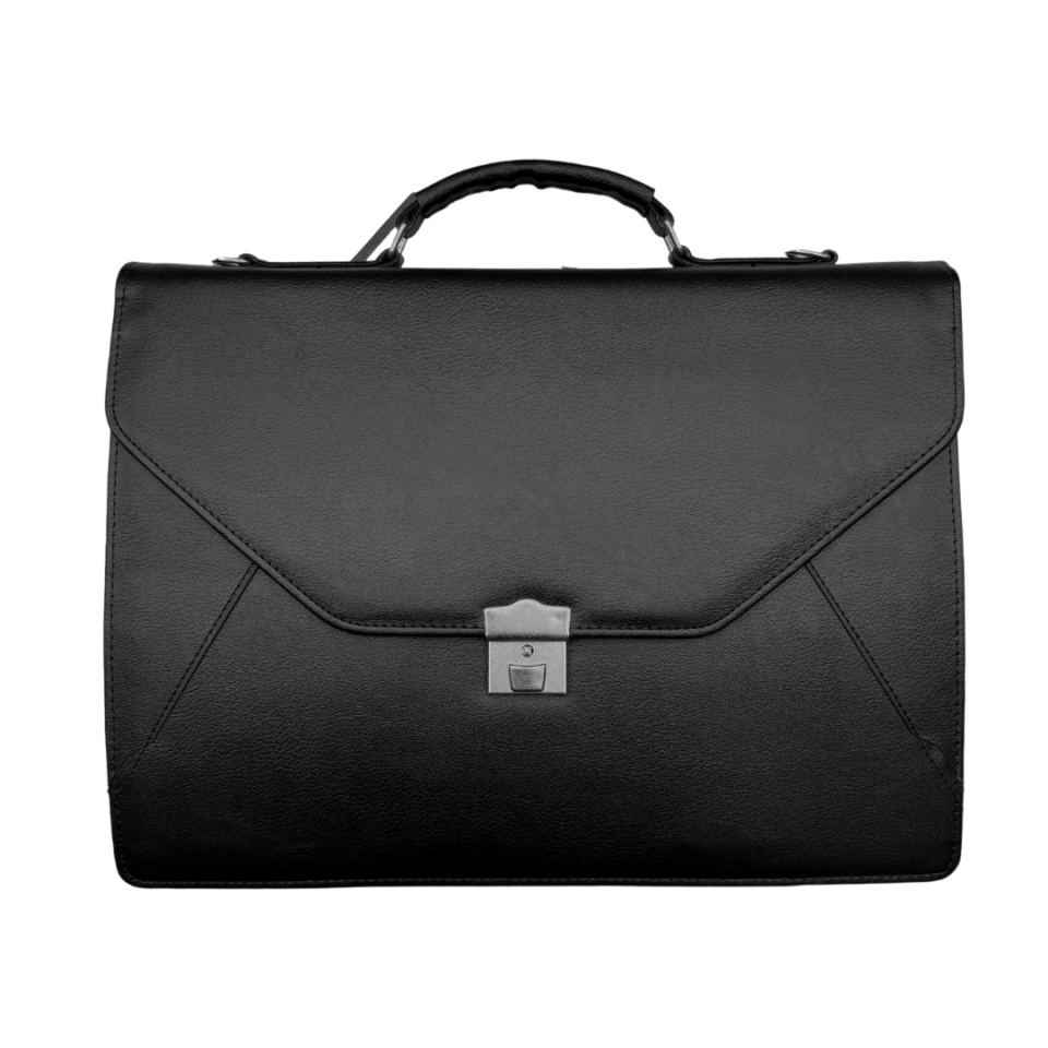 Suni Deri Evrak Çantası Nostaljik