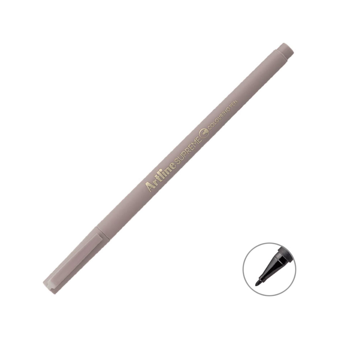 Artline Supreme Coloring Pen Keçe Uçlu Kalem 0.6 mm Soluk Kahverengi