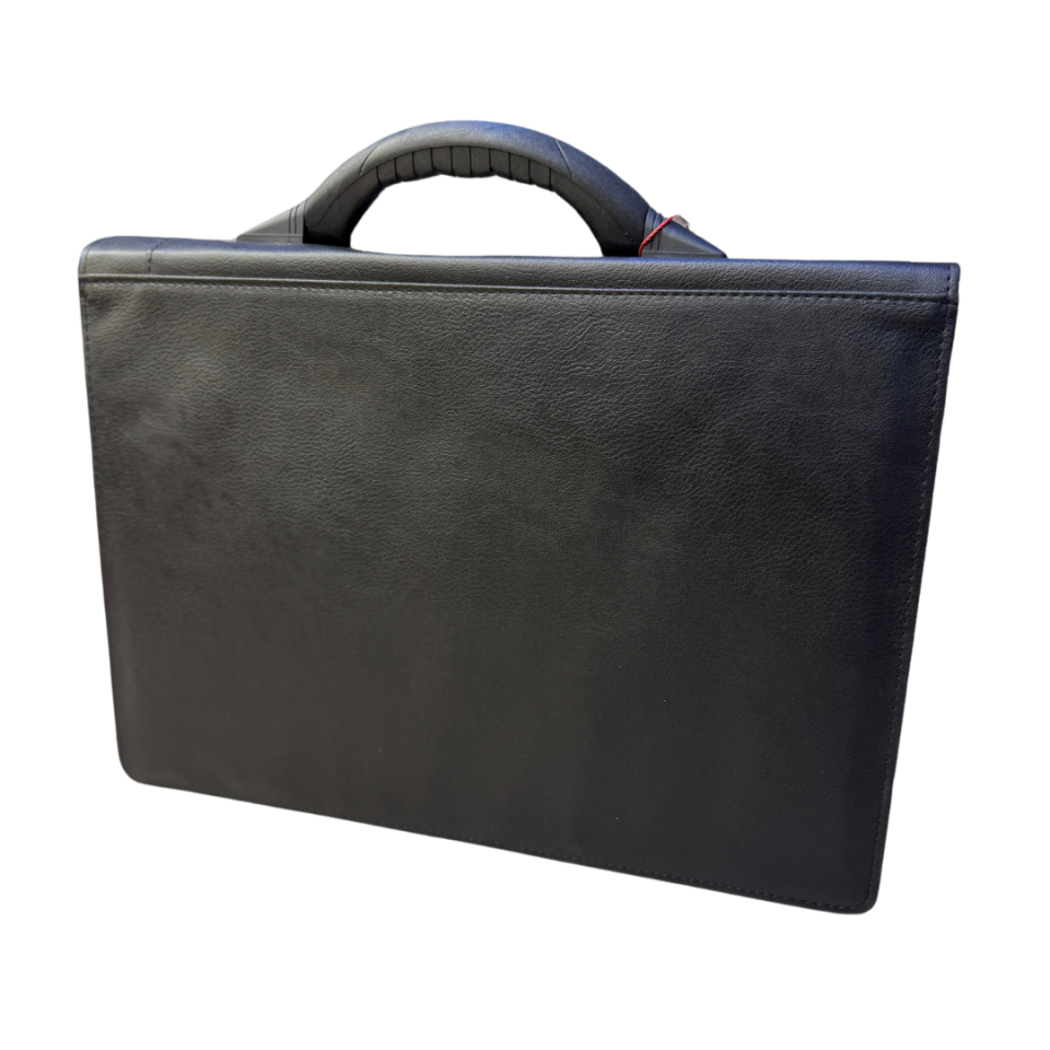 Suni Deri Evrak Çantası Nostaljik