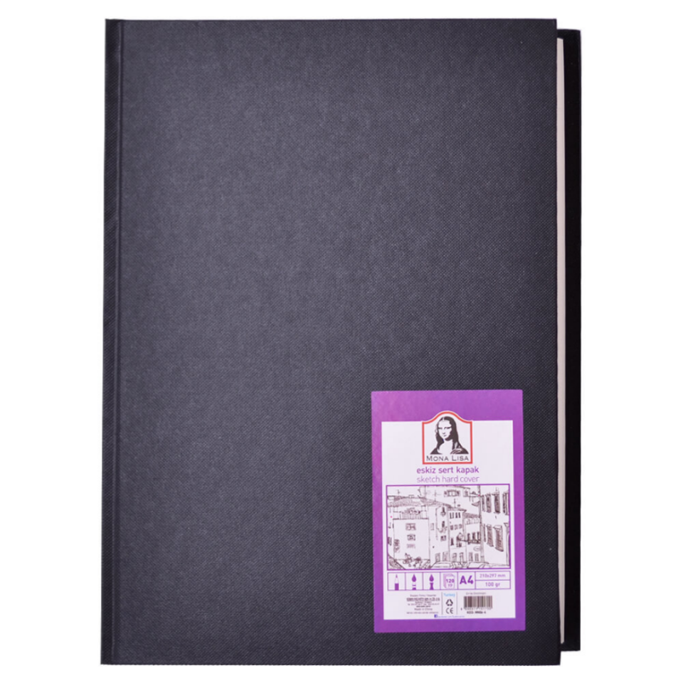 Mona Lisa Mona Lisa Eskiz Defteri A4 100 gr 120 yaprak MN06-4