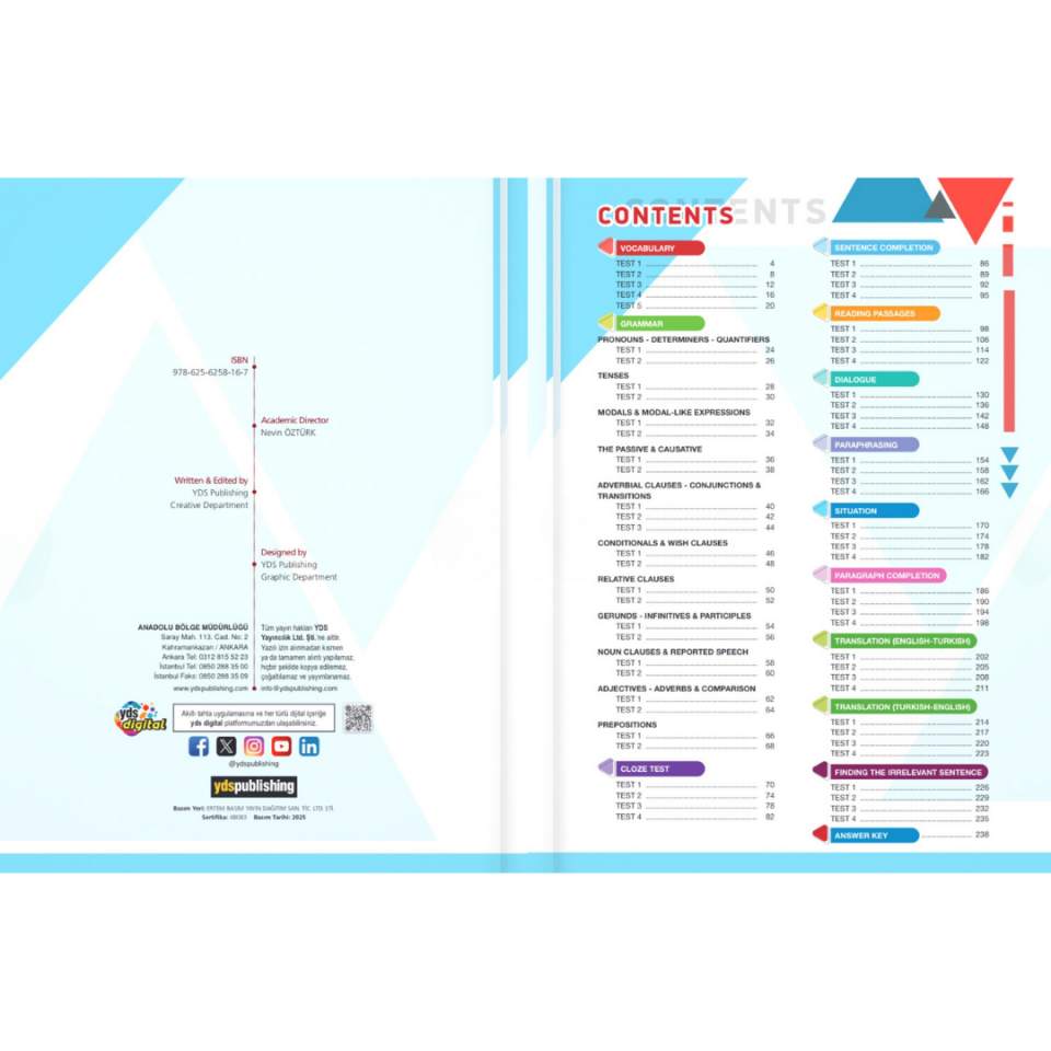 Yds Publishing Question Bank