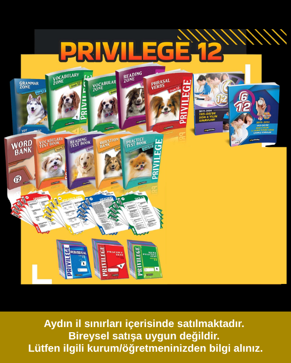 Yds Publishing Privilege Grade 12 – YDT Hazırlık Seti