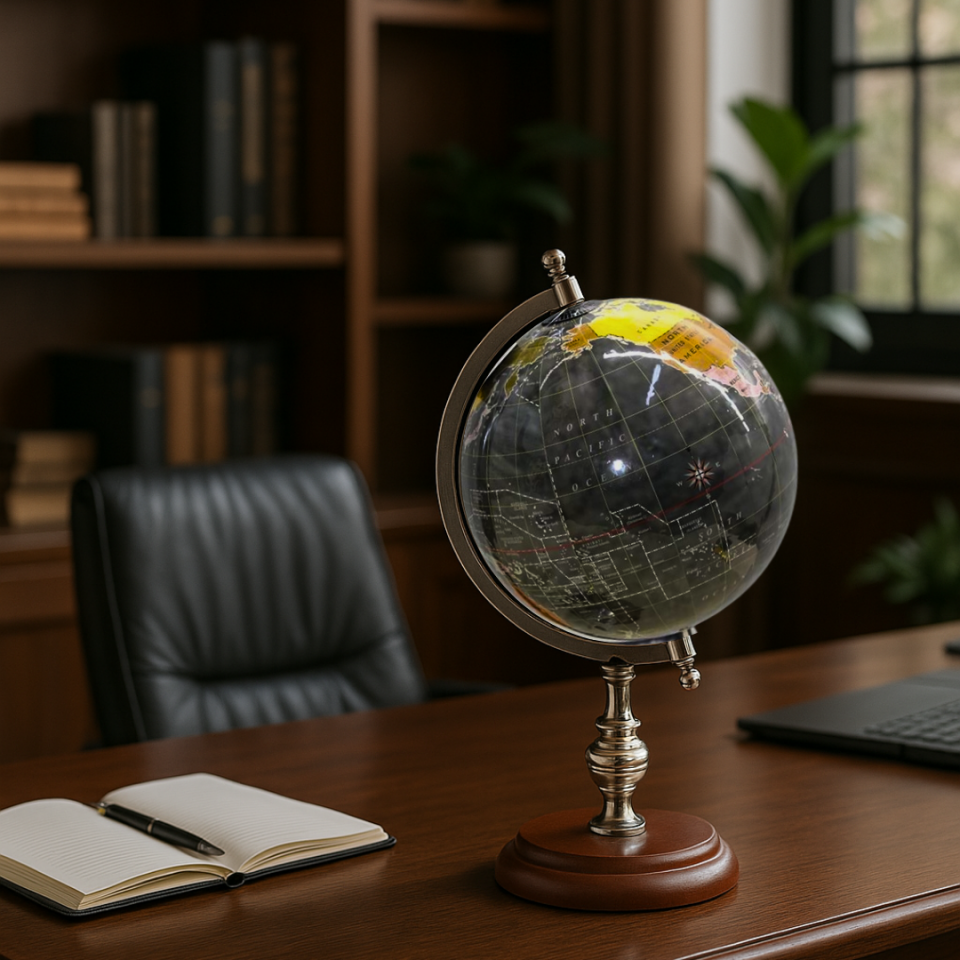 Lunaro Masaüstü Dekoratif Dünya Küresi 38 Cm