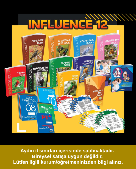 Yds Publishing Influence Grade 12 - YDT Hazırlık Seti