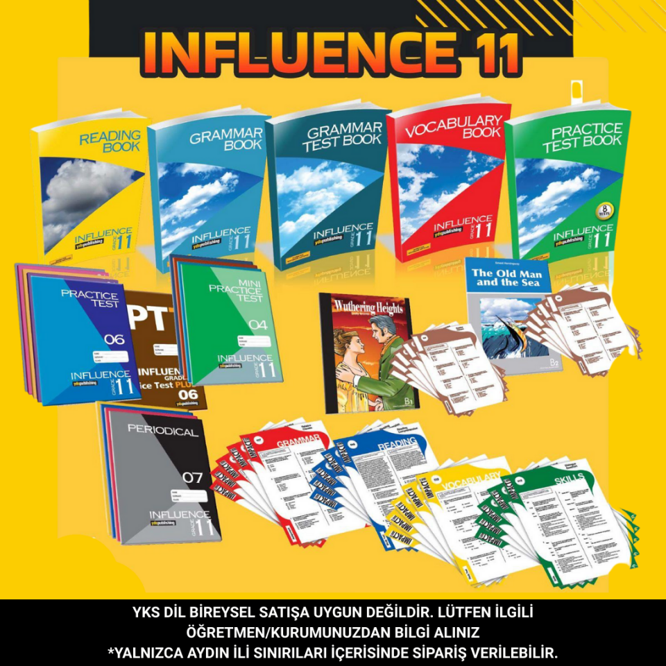 Yds Publishing Influence Grade 11 - YDT Hazırlık Seti