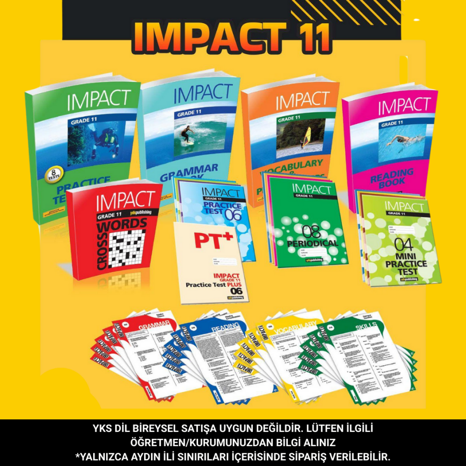 Yds Publishing Impact Grade 11 - YDT Hazırlık Seti