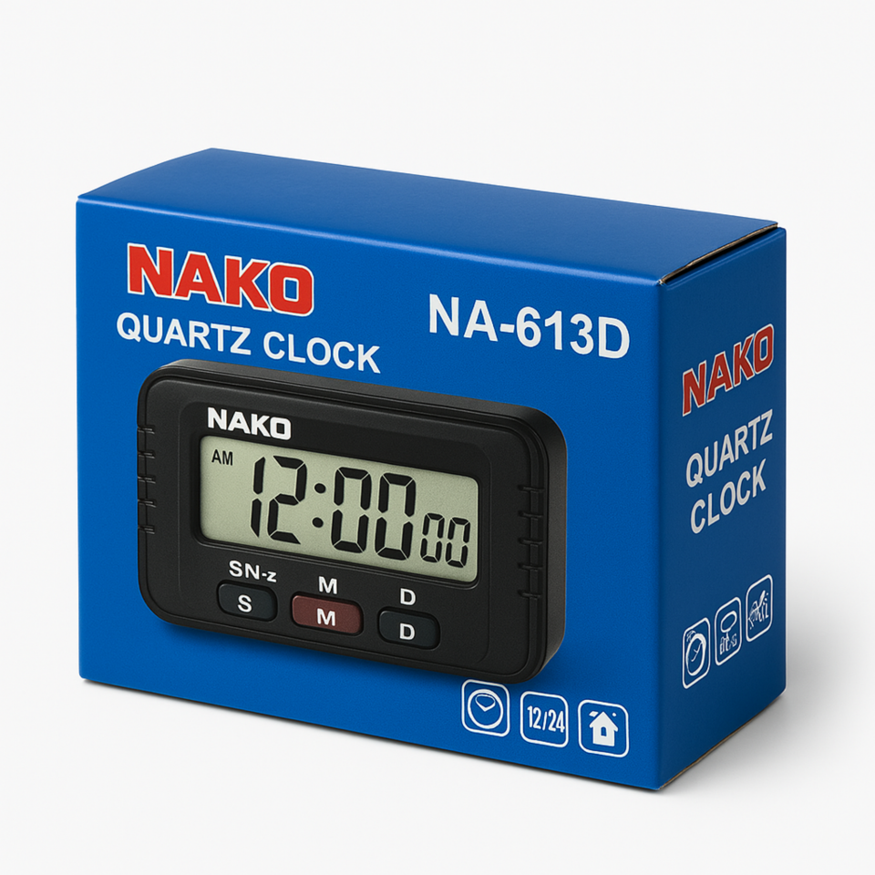 Nako Masaüstü Kronometre Dijital Saat NA-613D