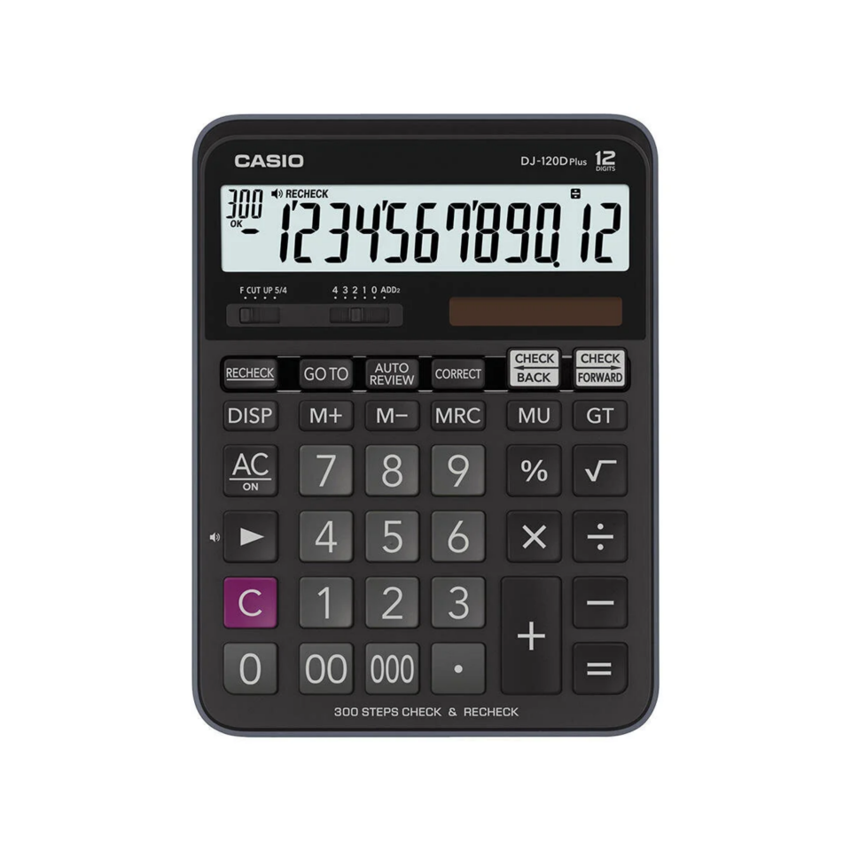 Casio DJ-120D Plus Masaüstü Hesap Makinesi