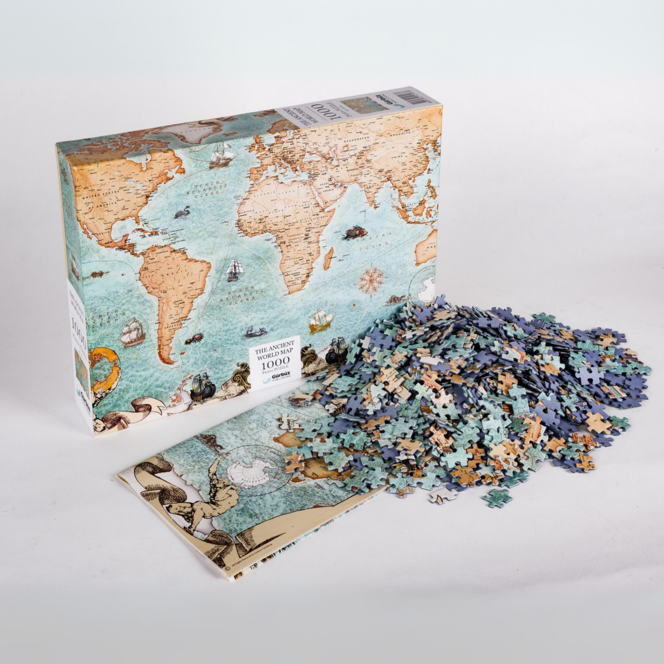 Gürbüz Antik Dünya Puzzle 1000 Parça