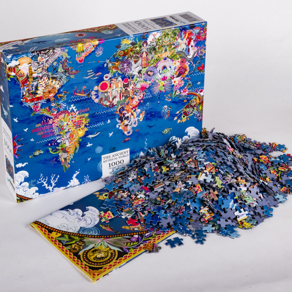 Gürbüz Mitolojik Puzzle 1000 Parça