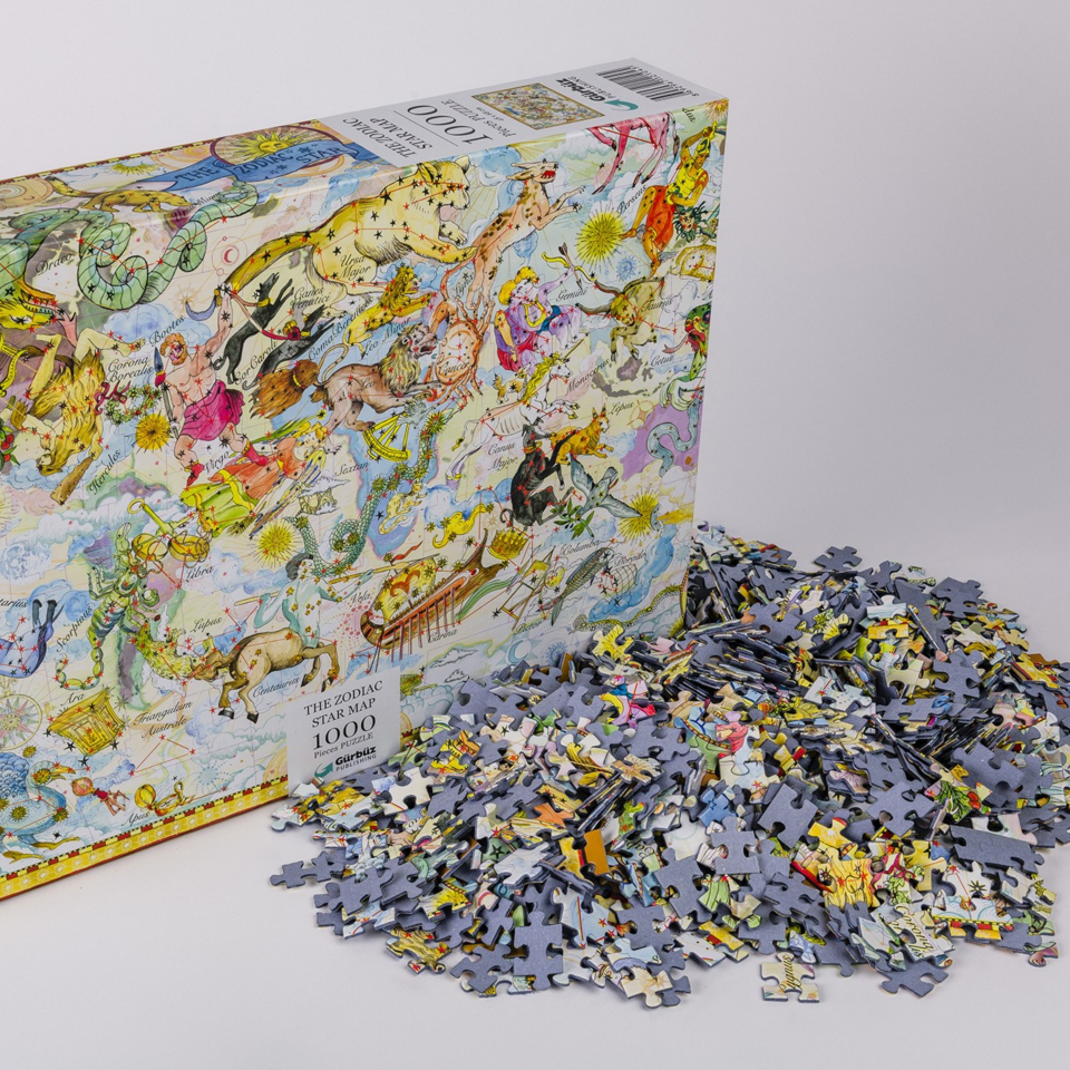 Gürbüz Zodiac Star Puzzle 1000 parça