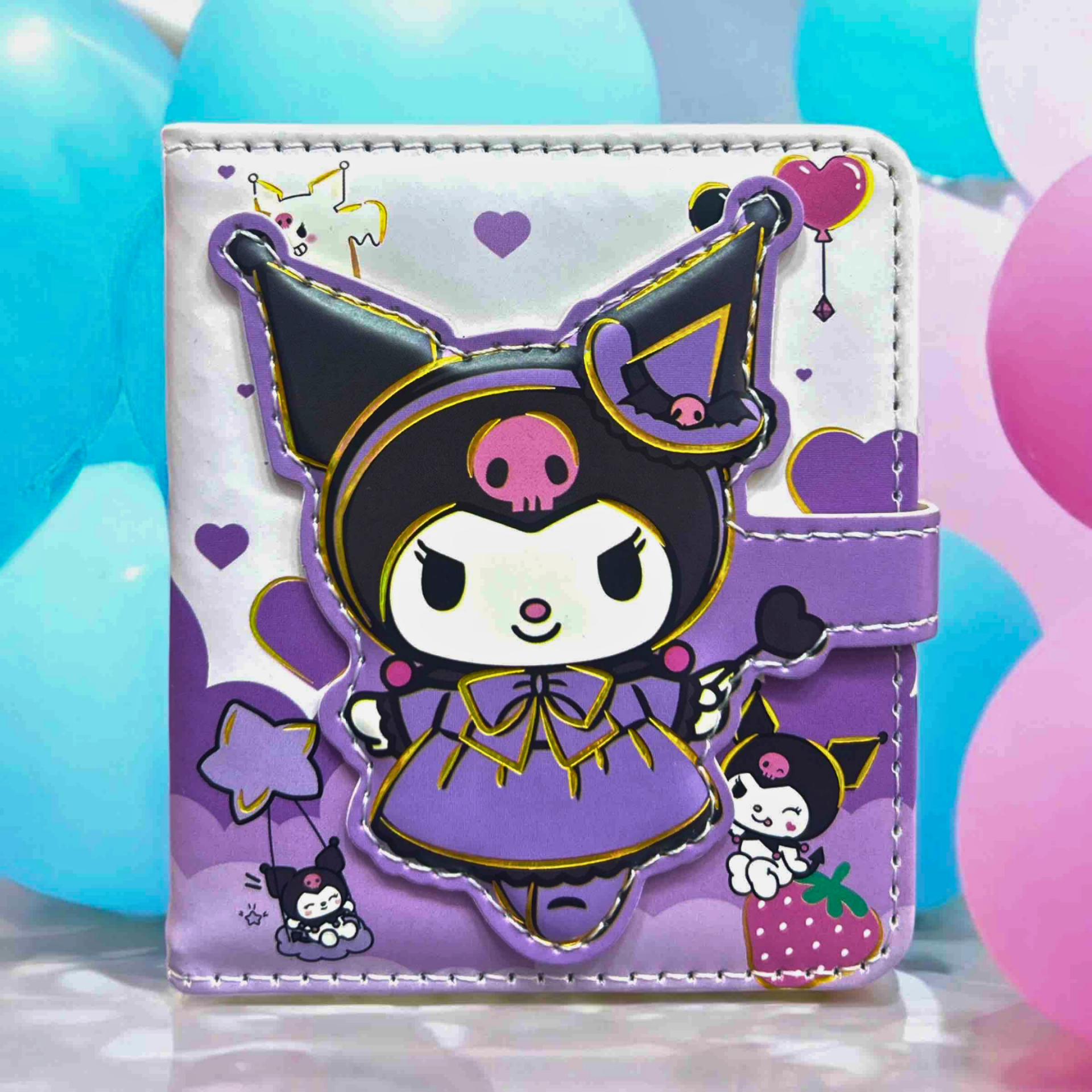 Kuromi Temalı Mini Renkli Planlayıcı – Günlük Not ve Plan Defteri Model-4