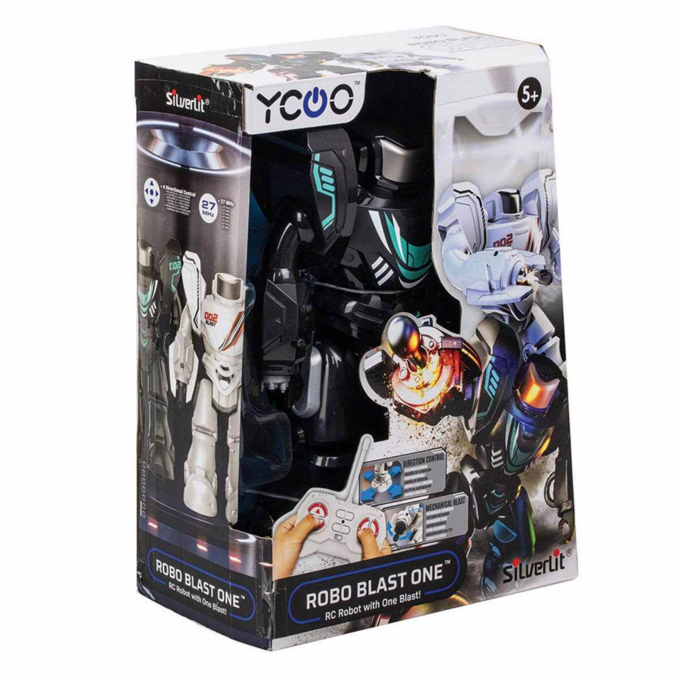 Silverlit Robo Blast One Uzaktan Kumandalı Robot - Beyaz