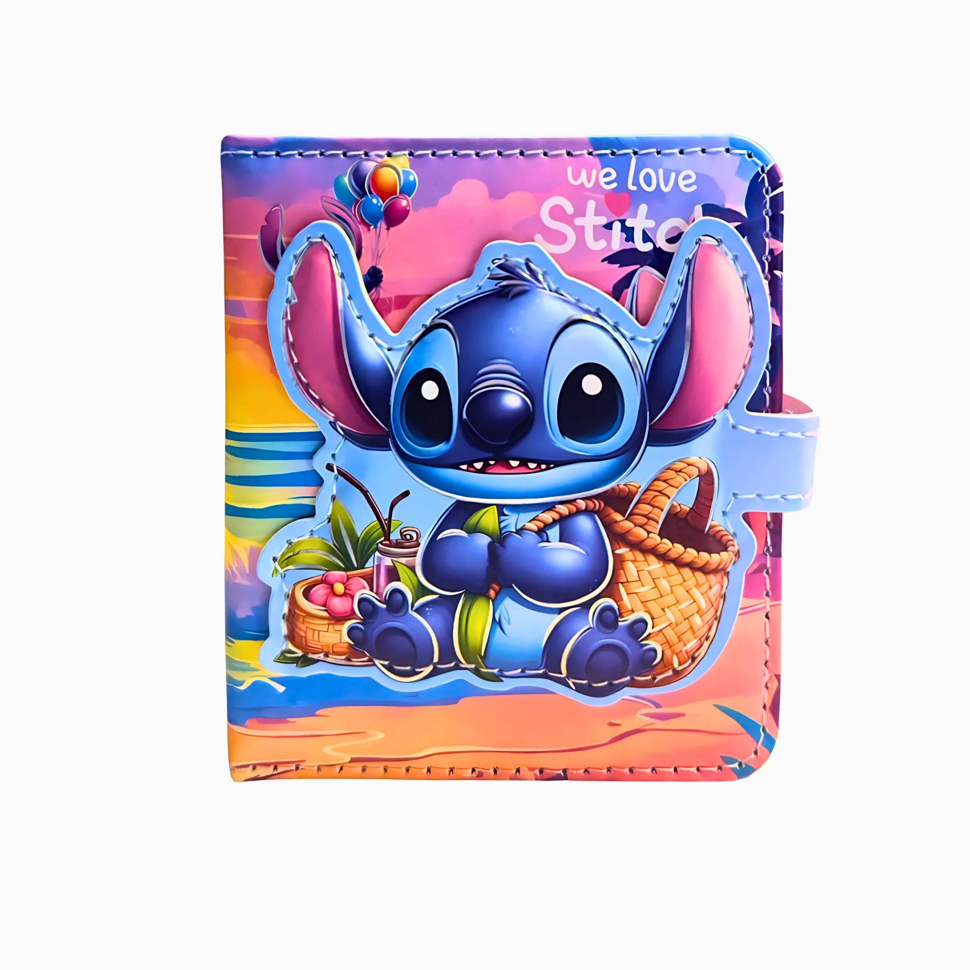Stitch Temalı Mini Renkli Planlayıcı – Günlük Not ve Plan Defteri Model-2
