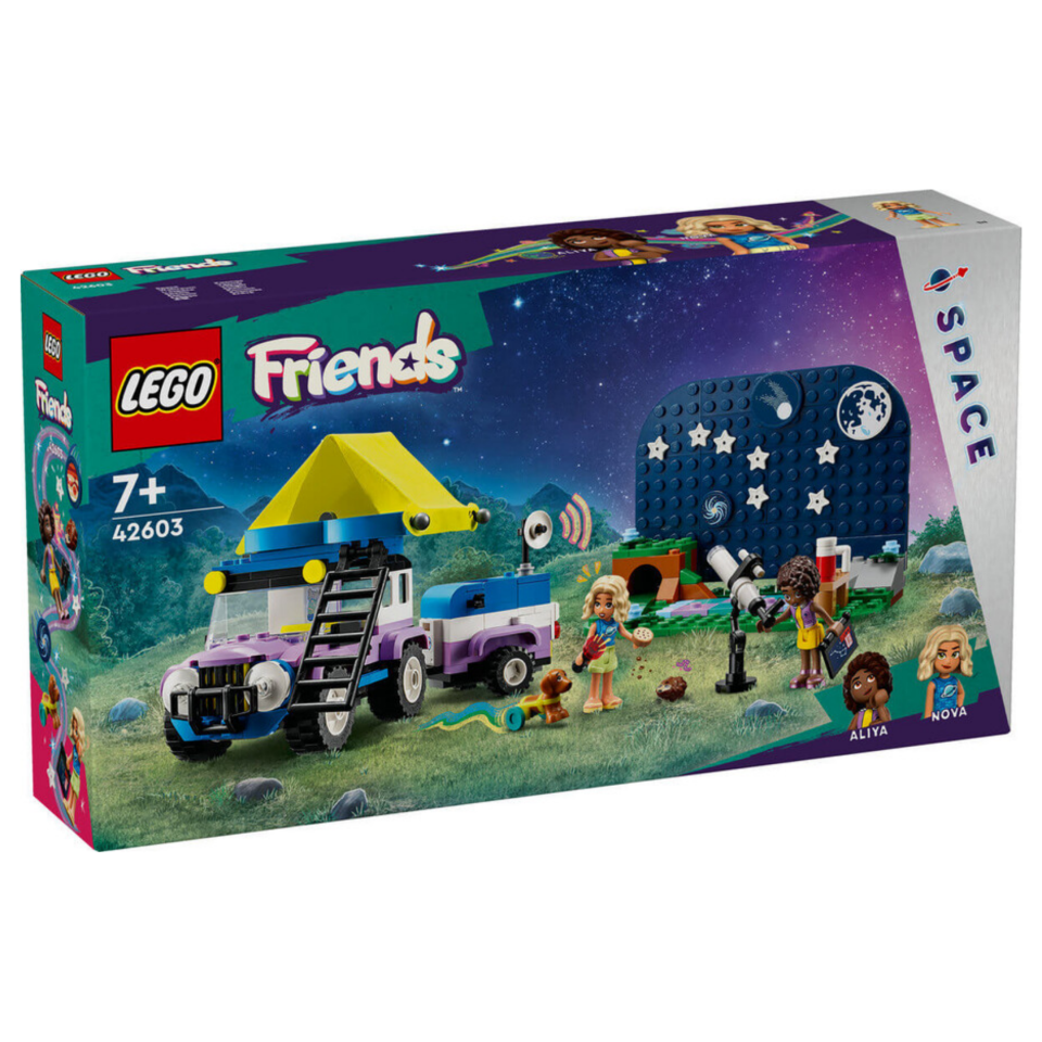 LEGO® Friends 42603 – Yıldız Gözlemleme Kamp Aracı Seti
