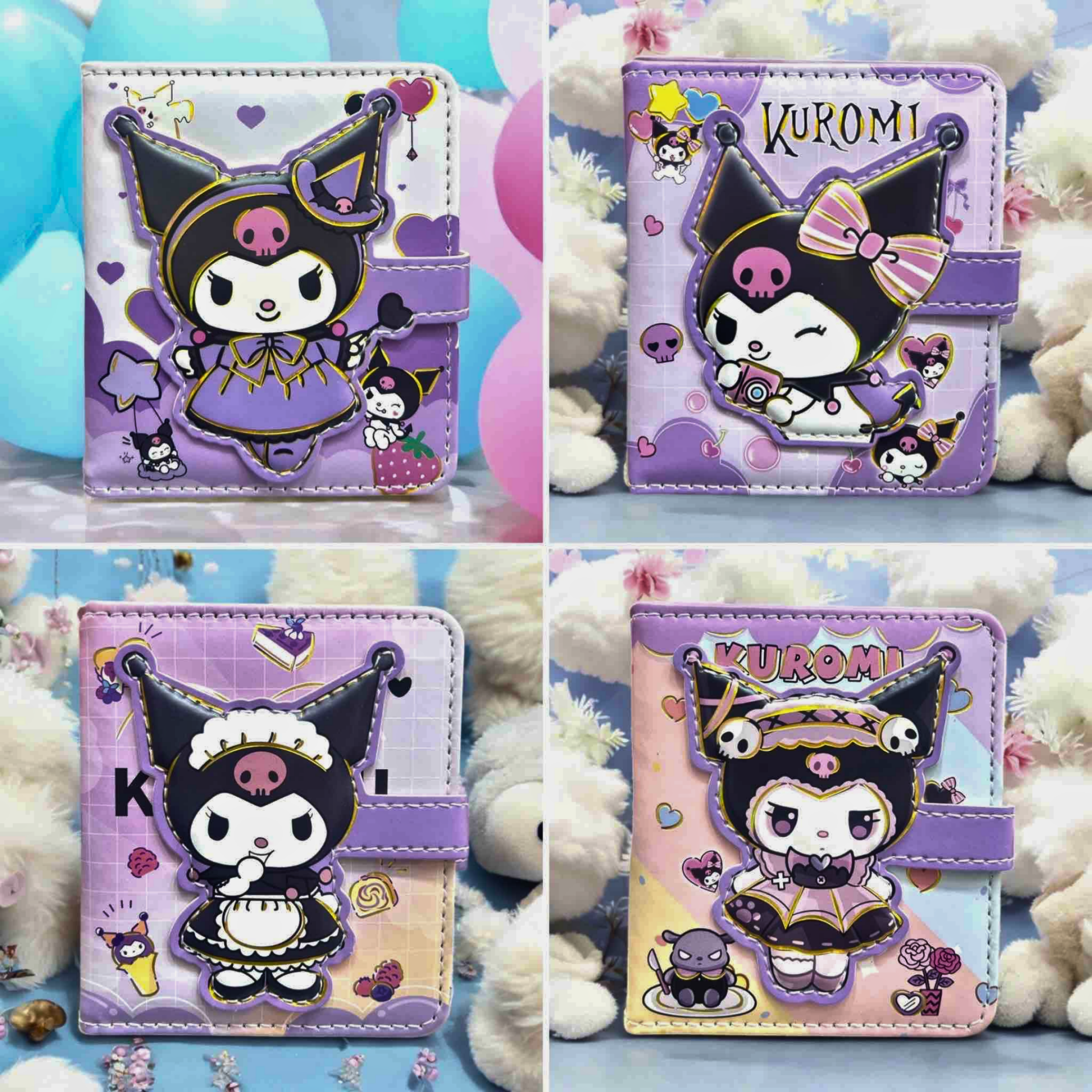 Kuromi Temalı Mini Renkli Planlayıcı – Günlük Not ve Plan Defteri