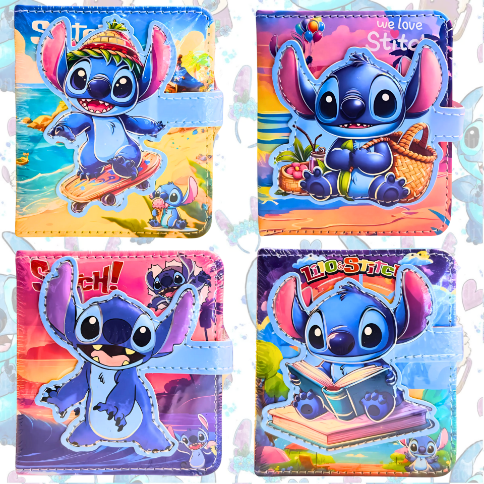 Stitch Temalı Mini Renkli Planlayıcı – Günlük Not ve Plan Defteri