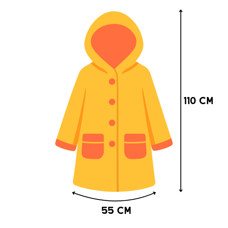 Çocuk Yağmurluk Kapüşonlu Çıtçıtlı Eva