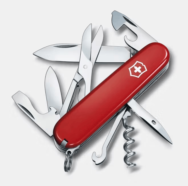 Victorinox Climber 14 Fonksiyonlu Cep Çakısı – Swiss Made (Model 1.3703)