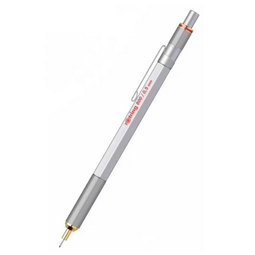Rotring 800 Mekanik Kurşun Kalem, Krom 0.5 mm