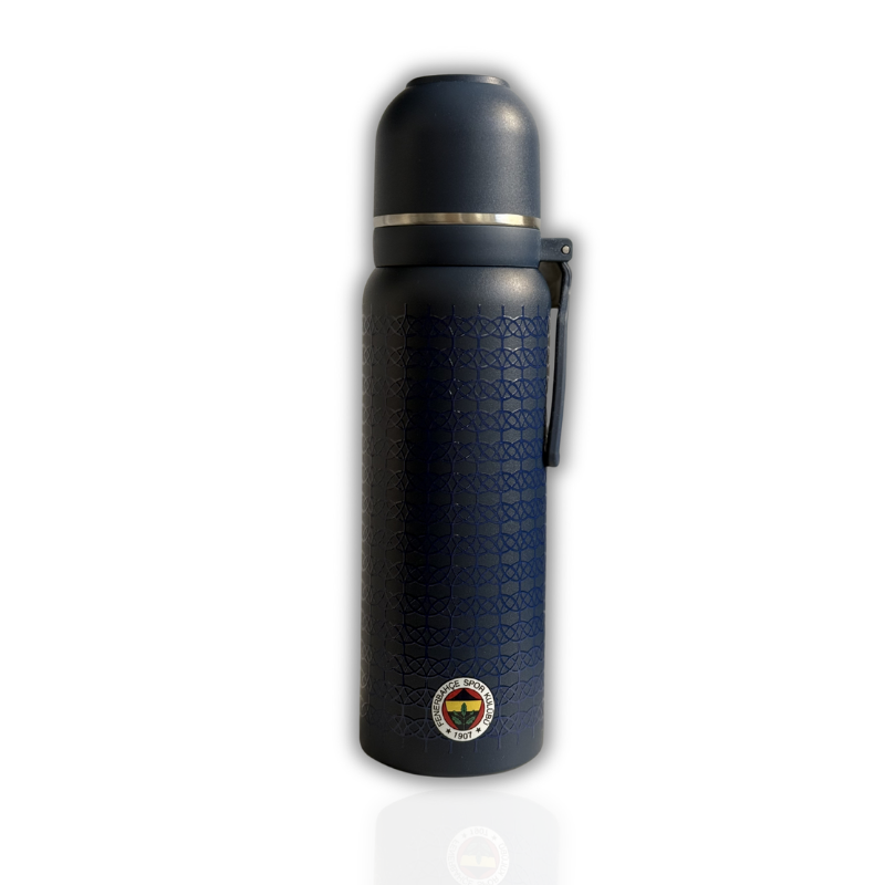 Fenerbahçe SK Lisanslı Çelik Termos Bardaklı 650 ML Kutulu