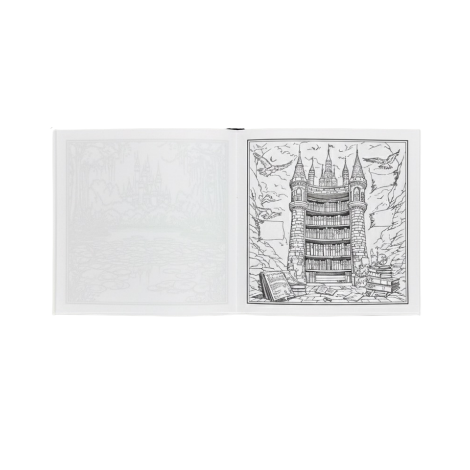 Büyüleyici Masal Diyarı Mandala