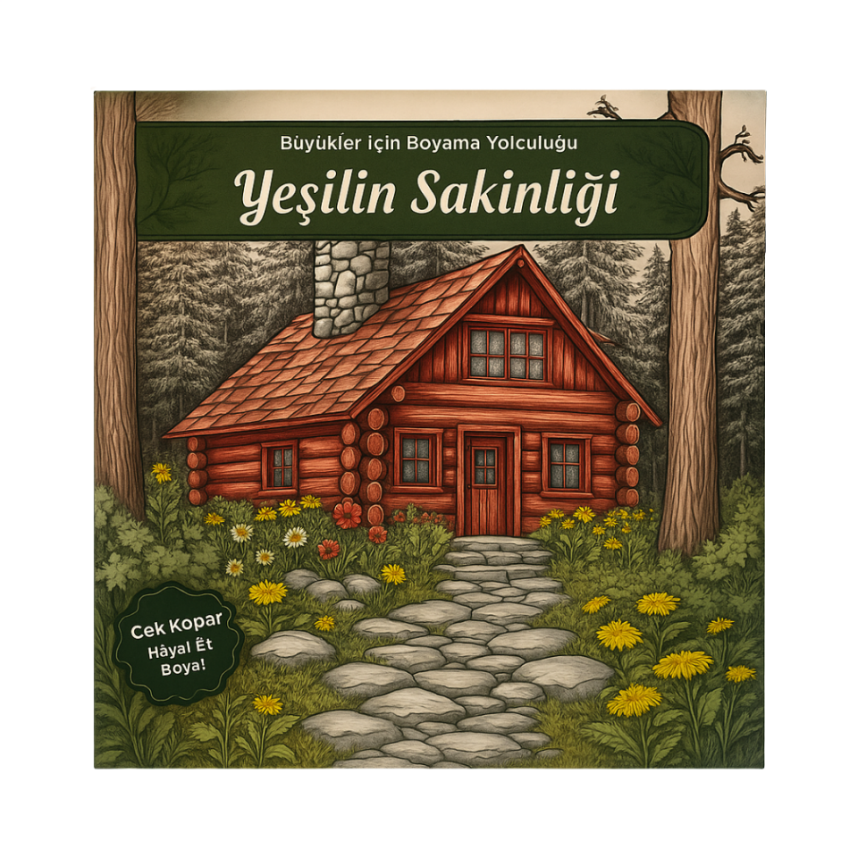 Yeşilin Sakinliği Mandala