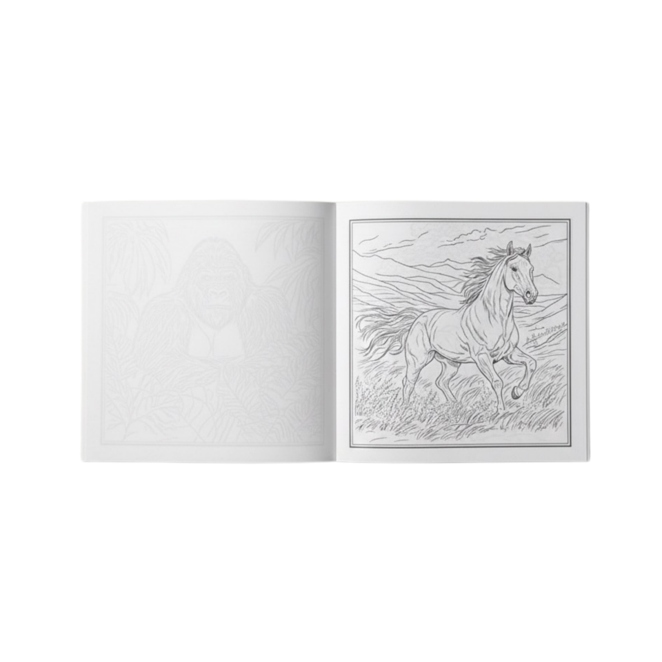 Doğanın Sakinleri Mandala