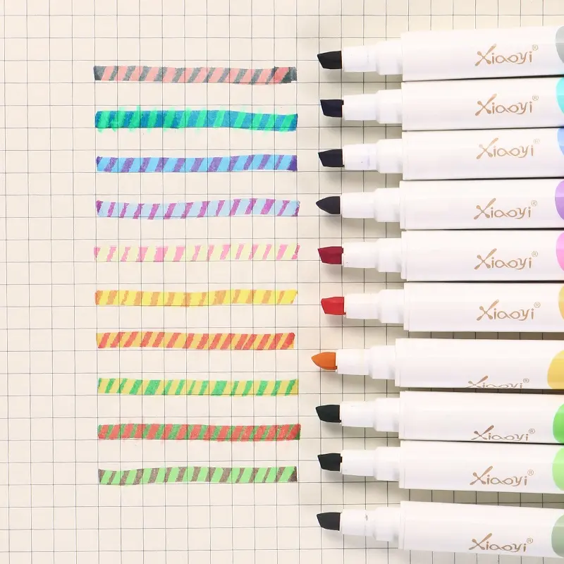 Vukito Renk Değiştiren Sihirli Silinebilir Fosforlu Kalem Seti 10'lu