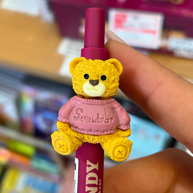 Gıpta Zozo Nandy Strawbear Versatil Kalem 0.7 mm