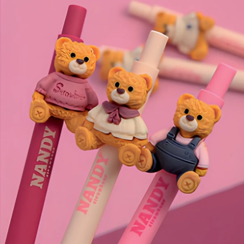 Gıpta Zozo Nandy Strawbear Versatil Kalem 0.7 mm