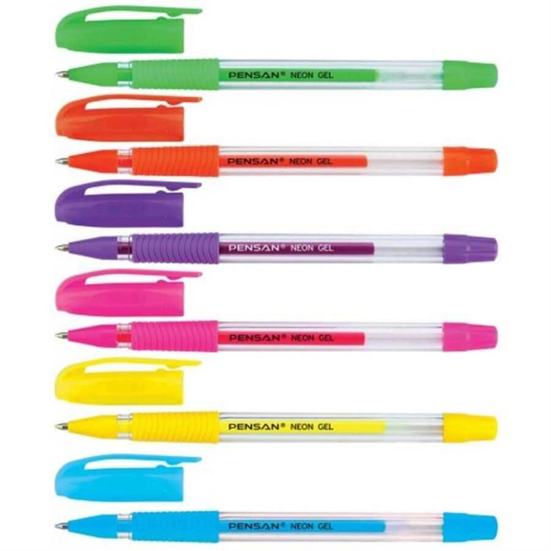 Pensan My-King Neon Jel Kalem Seti 6'lı
