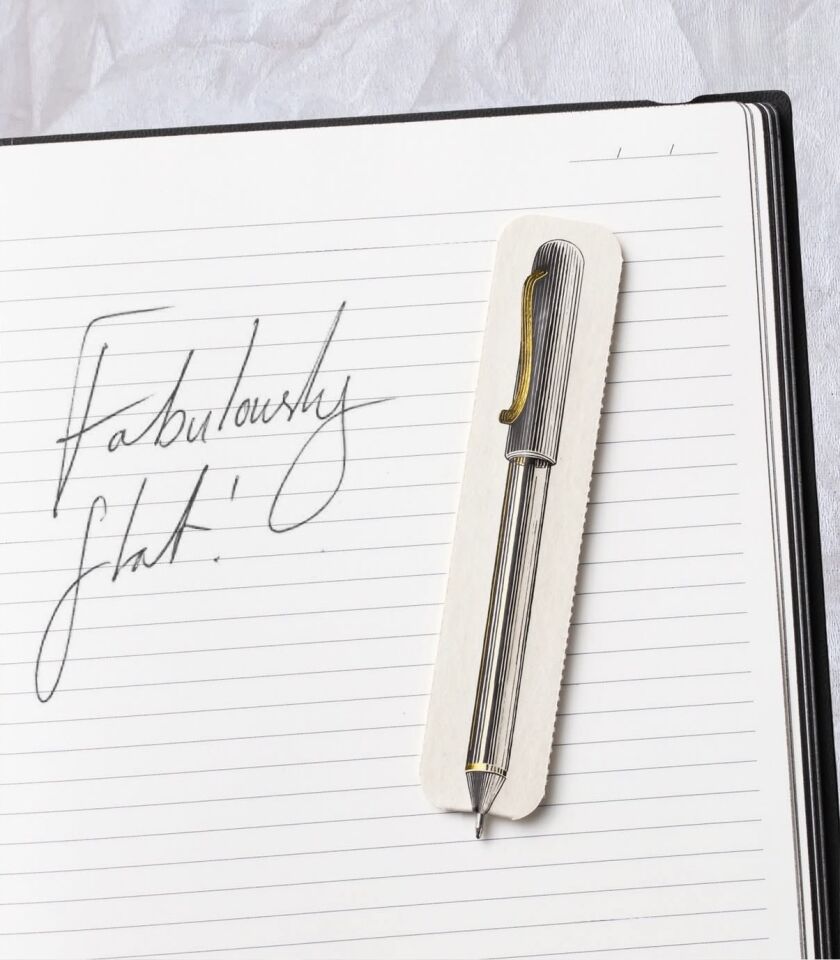 IF Fabulously Flat Yassı Kalem Ayraç 6’lı Set | Koparılabilir Kağıt Kalemli Kitap Ayracı