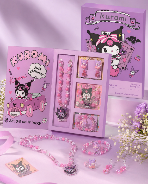Kuromi Blind Box Advent Calendar Sürpriz Kutu Takı Seti