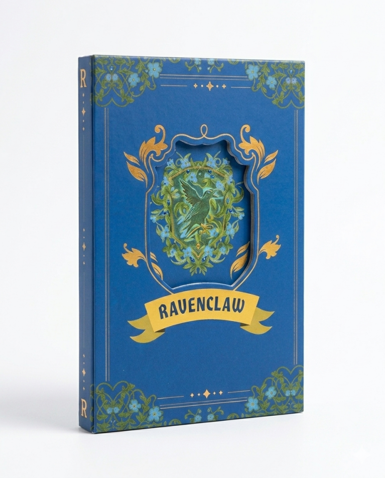 Harry Potter Ravenclaw Kapaklı Defter Planlayıcı 11x17 cm
