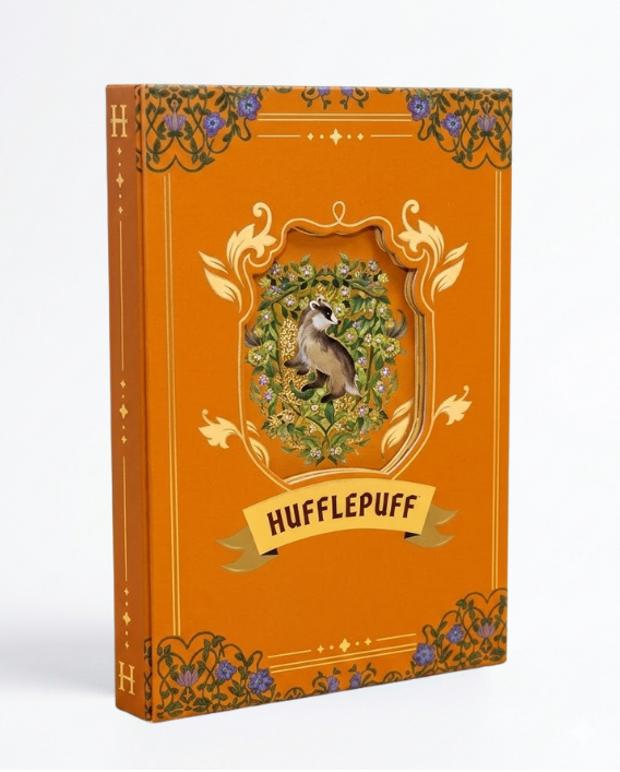 Harry Potter Hufflepuff Kapaklı Defter Planlayıcı 11x17 cm