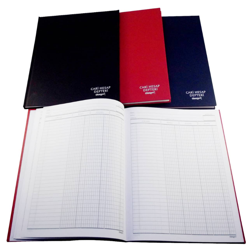 Özkan Cari Hesap Defteri Dik 20X28 320 Yaprak