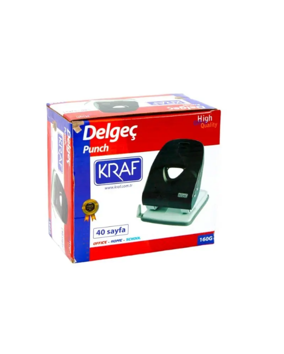 Kraf Delgeç 160G Siyah 40 Sayfa